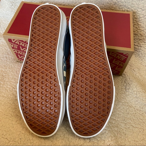 NWT Mens 9 Vans Slip On Checkerboard - Picture 8 of 9